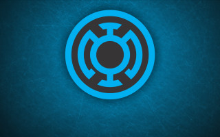 Blue black circular icon night - everett warner free wallpaper for desktop