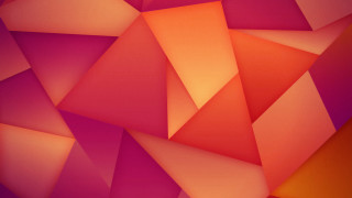 Colorful abstract red orange geometric - surreal design free wallpaper for desktop