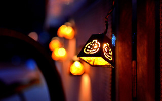 Lamp pumpkin mirror ambient lighting - ambient lighting free wallpaper