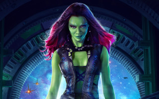 Woman leather sci fi alien - a sci free wallpaper