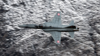 Fighterjet snowymountain redcross jigsaw airplane - a red cross free wallpaper