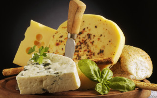 Cheese bread basil knife food - coppo di marcovaldo free wallpaper