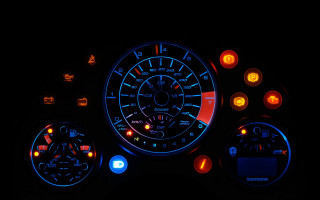 Dashboard lights darkroom clock earth - the dark room free wallpaper