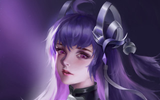 Purple hair bow black shirt - shirt free wallpaper for desktop