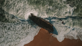 Ocean sandy beach tiltshift hurufiyya - a sandy beach free wallpaper