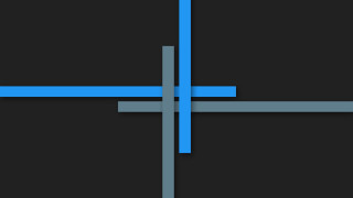 Blue cross diagonal bauhaus geometric - geometric shape free wallpaper