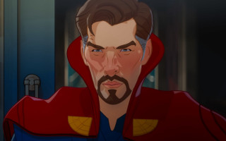 Superman cartoon beard mustache blueeyes - a beard and a mustache free wallpaper