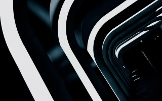 Black white hallway clock modular - the wall and a clock free wallpaper for desktop