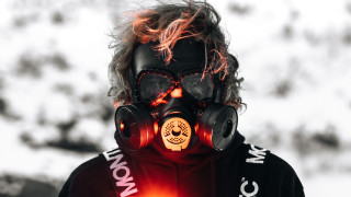Gas mask skull jacket cyberpunk - cyberpunk style free wallpaper