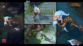 Monster long tail collage images - a large head free wallpaper