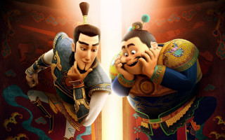 Cartoon characters cellphone chinese clothes - another character free wallpaper