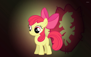 Pink pony hologram chippy bow - a pink tail free wallpaper