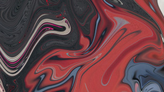 Red black abstract white background - abstract painting free wallpaper