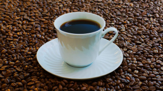 Coffee saucer coffee beans spoon - coffee bean free wallpaper for desktop
