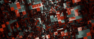 Colorful squares deconstructivism beeple ambient - grey free wallpaper for desktop