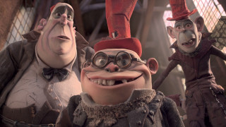 Three animated characters hats glasses - the animated movie free wallpaper