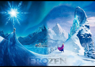 Frozen world scene matte painting - frozen free wallpaper