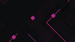 Black pink squares lines bauhaus - square free wallpaper for desktop