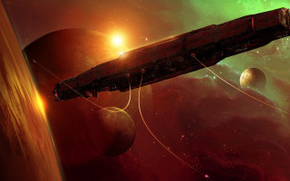 Space station outer planets sun - christopher balaskas free wallpaper