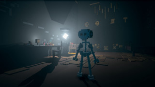 Robot light beeple vanitas lowpoly - low free wallpaper for desktop