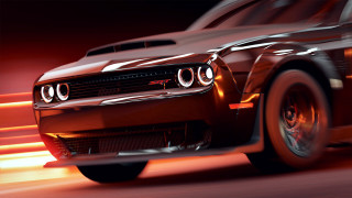 Car red light blurry background - a blurry background behind free wallpaper for desktop