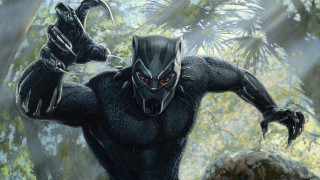 Black panther forest comic monster - donato giancola free wallpaper for desktop