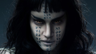 Black hair facepaint tattoo araceli - letter free wallpaper