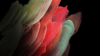 Colored powders black background white - particle free wallpaper for desktop