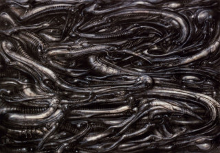 Silver worms black box white - a charcoal drawing free wallpaper