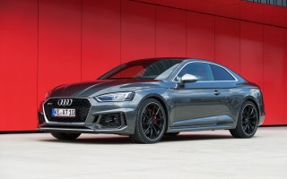 Grey car red wall black - a black rim free wallpaper