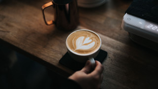 Coffee heart coaster table coffee - morning free wallpaper for desktop