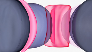 Abstract sculpture shiny skin pink - an abstract sculpture free wallpaper for desktop