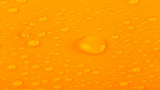 Yellow water drops orange sunset - water drop free wallpaper