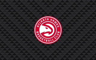 Atlanta hawks logo black background 2 - process art free wallpaper