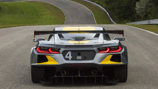 Yellow gray sportscar racetrack curve - sports car free wallpaper