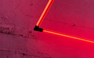 Red light wall neon tube - cerith wyn evans free wallpaper
