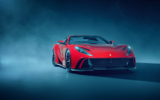 Red sports car dark room 73 - spectacular free wallpaper
