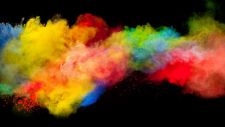 Colorful cloud powder dark sky - the dark sky free wallpaper