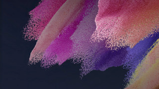 Colored powdered objects night sky - eden box free wallpaper