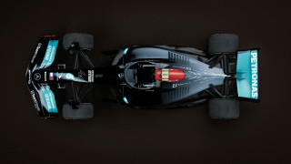 Car topview blackbackground redblue lights - the side of the car free wallpaper for desktop