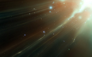 Star cluster bright light space 2 - the center of the image free wallpaper