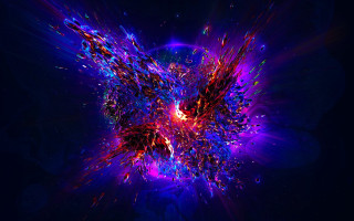 Colorful abstract nebula space galaxy - nebula free wallpaper