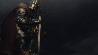 Knight armor sword shield dark - antipodean free wallpaper