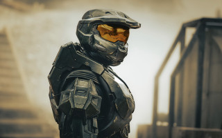 Futuristic pilot suit helmet smoke - halo free wallpaper