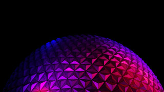 Building dome generative 3d render - cinema 4 d free wallpaper