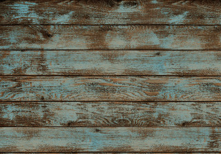 Wooden blue wall brown grains - a woodcut free wallpaper
