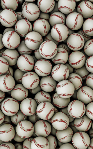 Baseball pile shallow depth cedric - free sports wallpaper for mobile