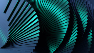 Blue green abstract curved side - abstract background free wallpaper