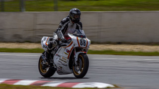 Man motorcycle race track helmet 2 - free motorcycles wallpaper