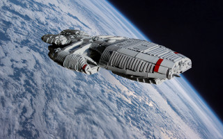 Space ship earth space ambient - over the earth free wallpaper